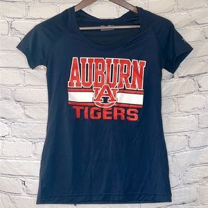 Under Armour Semi-Fitted Short Sleeve Auburn Tigers T-Shirt Size Small